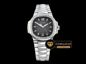 PP0271A - Patek Nautilus 33mm Diam SSSS Grey PF Miyota 9015 - 11.jpg